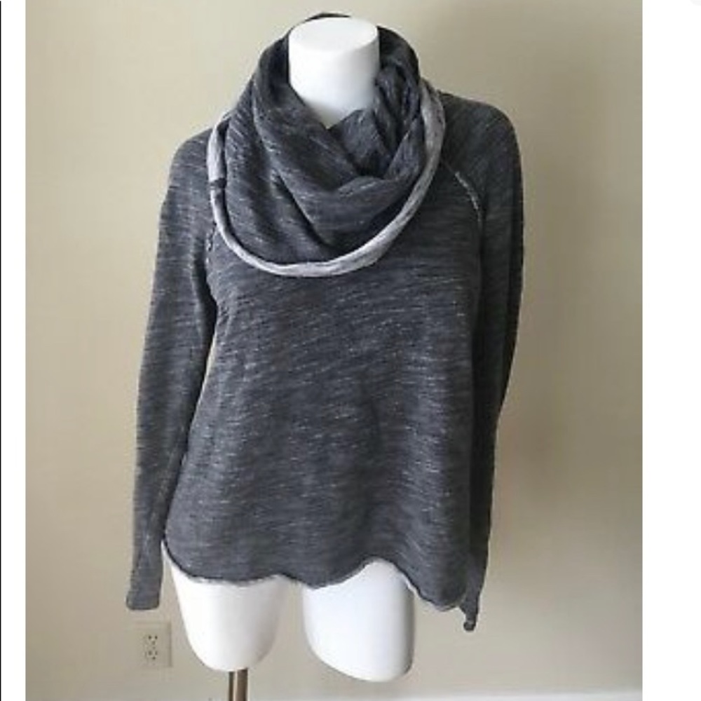 Free People FP Beach Cocoon Cowl Neck Pullover